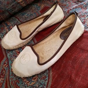 Michael Kors Canvas Espadrilles, Size 7.5. Cute!